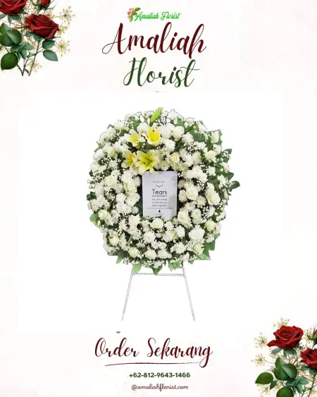 Krans Bunga Duka Argosuko